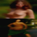 Naked girls stuck mud